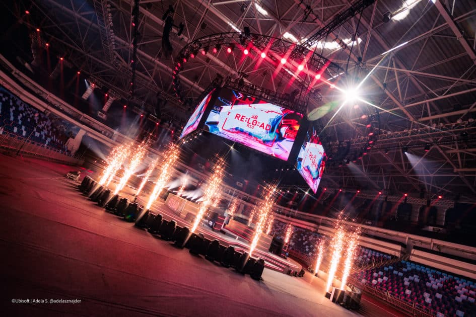 Foto do Reload, campeonato internacional de Rainbow Six.